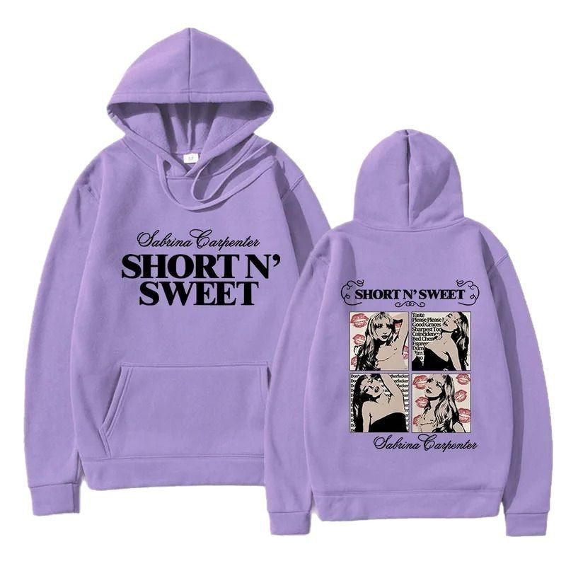 Sweat à capuche pour femmes avec design créatif de bande dessinée et coupe décontractée
