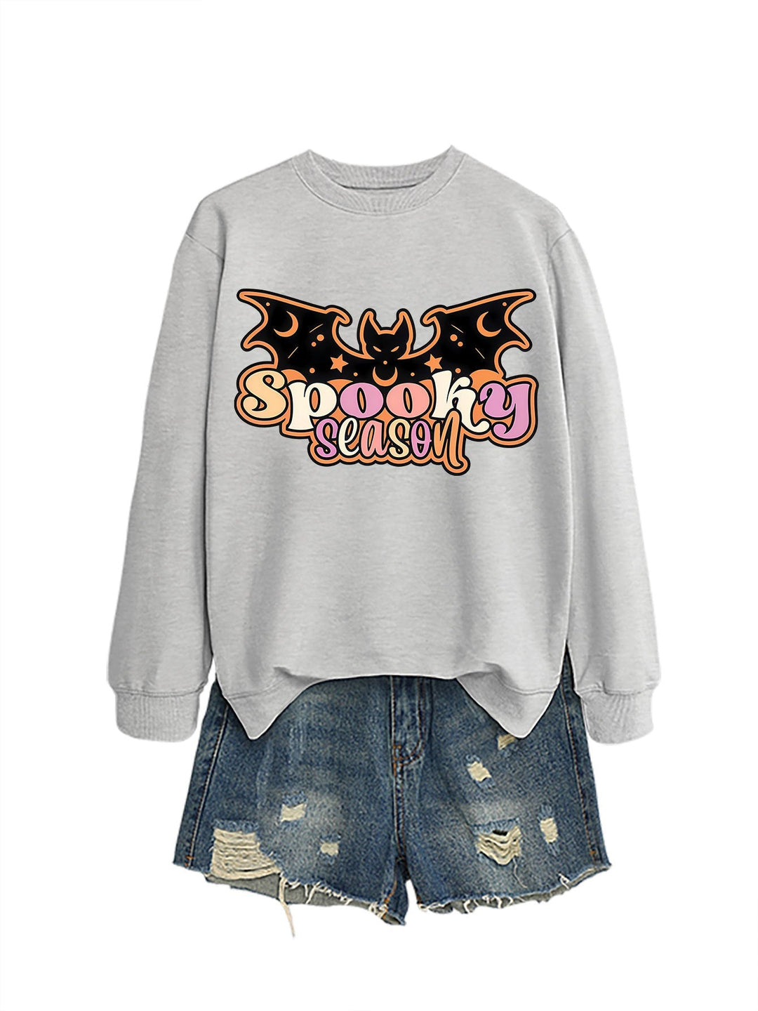 Sweatshirt pour femmes avec motif Halloween créatif