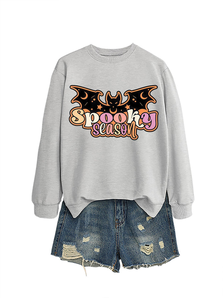 Sweatshirt pour femmes avec motif Halloween créatif