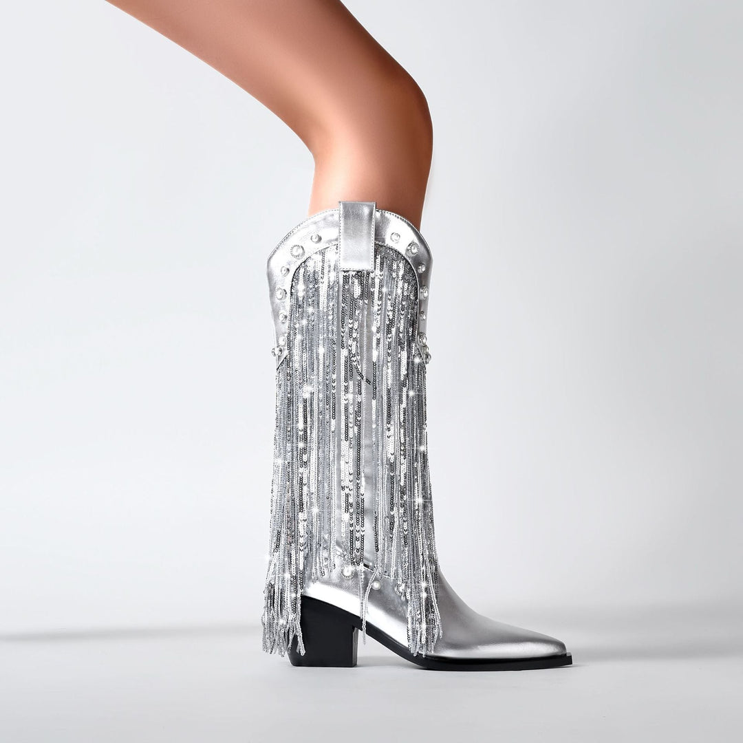 Bottes de cowboy pour femmes au style boho | Élégantes