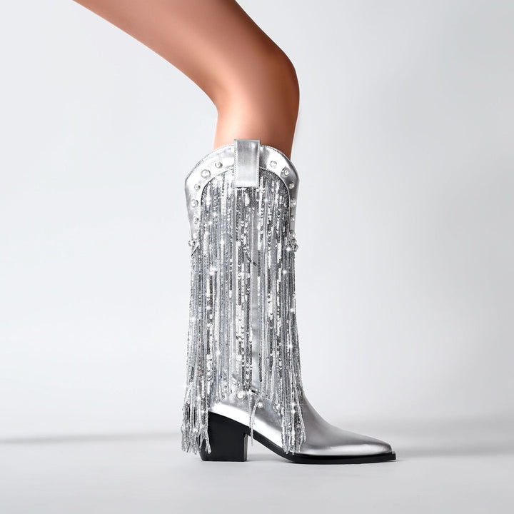 Bottes de cowboy pour femmes au style boho | Élégantes