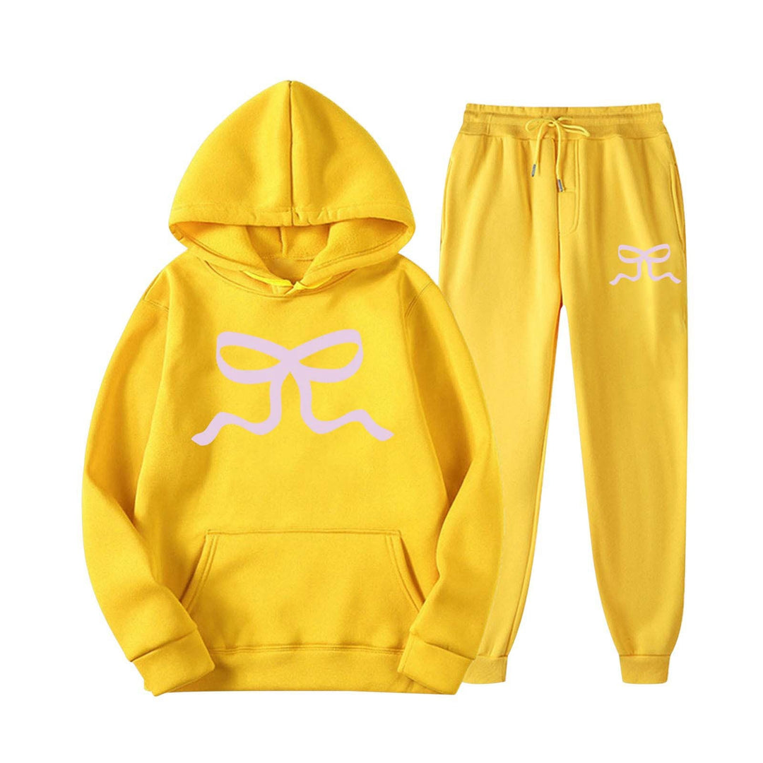 Ensemble décontracté de sweat à capuche et de pantalon de jogging pour femmes