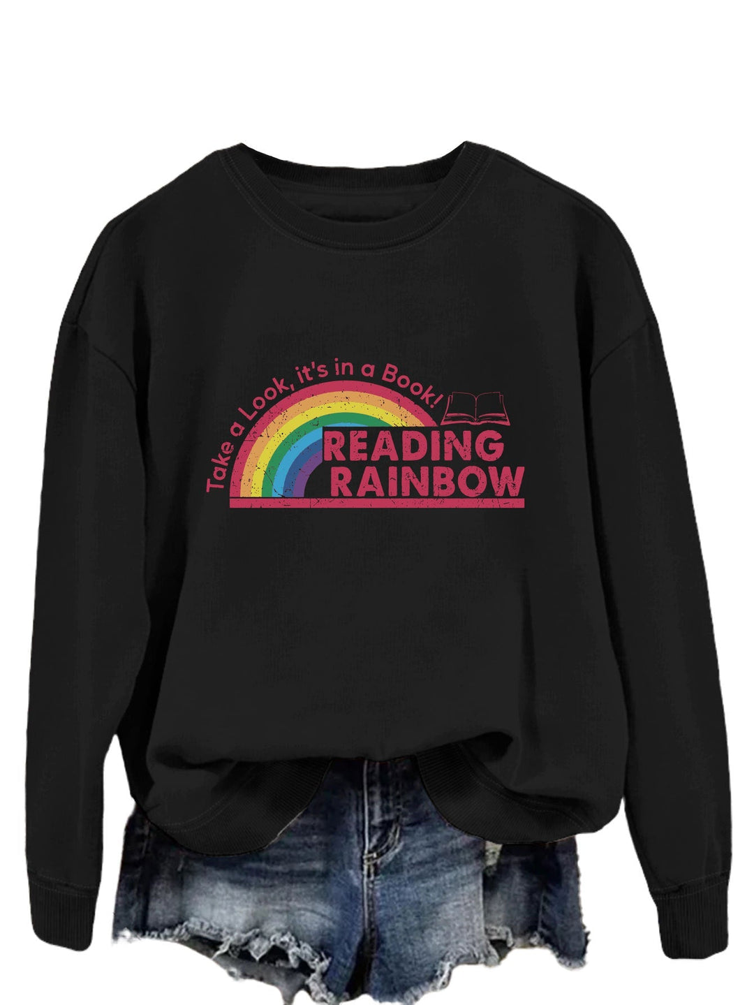 Sweatshirt décontracté pour femmes avec impression unique