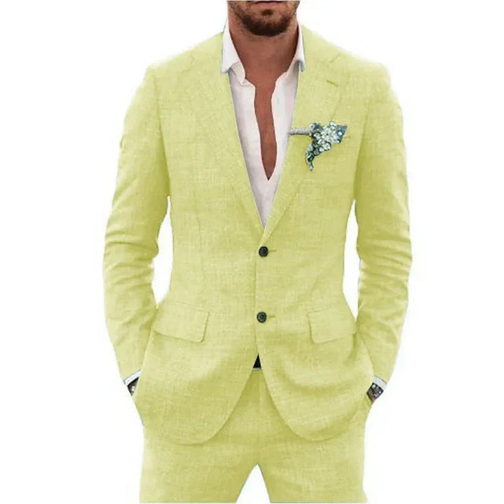 Costume d'été 2 pièces pour homme invité de mariage | Léger