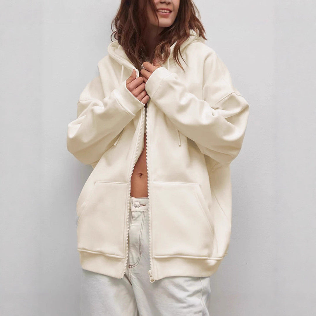 Pull à capuche confortable pour femmes avec coupe extra large et confort optimal