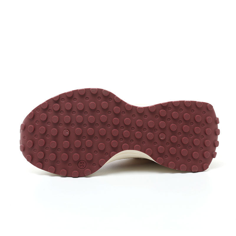 Baskets sportives pour femmes au design rétro urbain avec semelle amortissante
