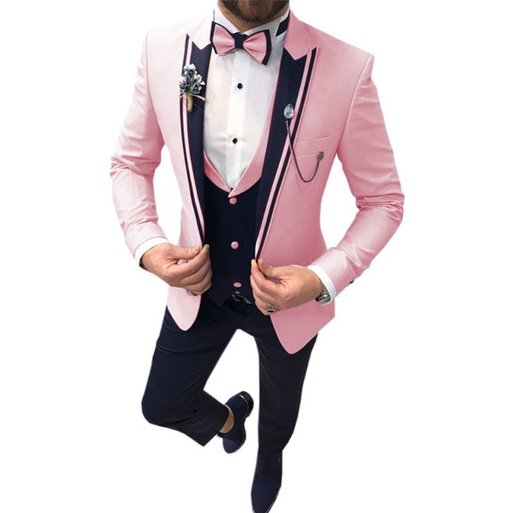 Costume Slim Fit pour hommes invité à un mariage | 3 pièces