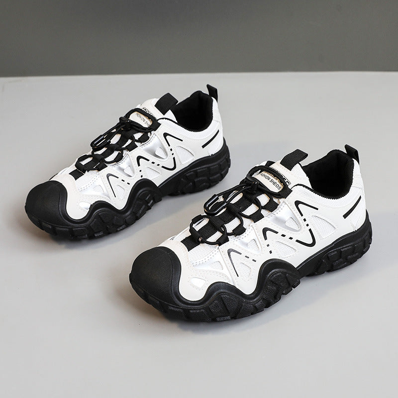 Baskets sportives polyvalentes pour femmes avec tige en mesh respirant et semelle antidérapante