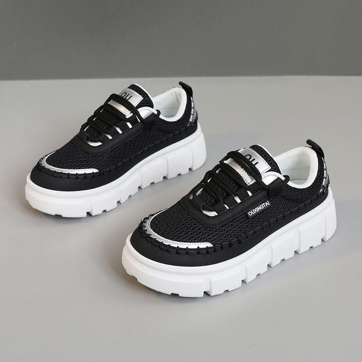 Baskets tendance sportives pour femmes avec amorti et matériau supérieur respirant