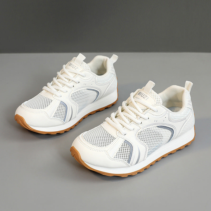 Baskets de sport pour femmes avec tige en mesh respirant et semelle intérieure amortissante