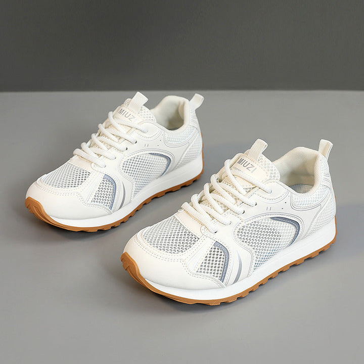 Baskets de sport pour femmes avec tige en mesh respirant et semelle intérieure amortissante