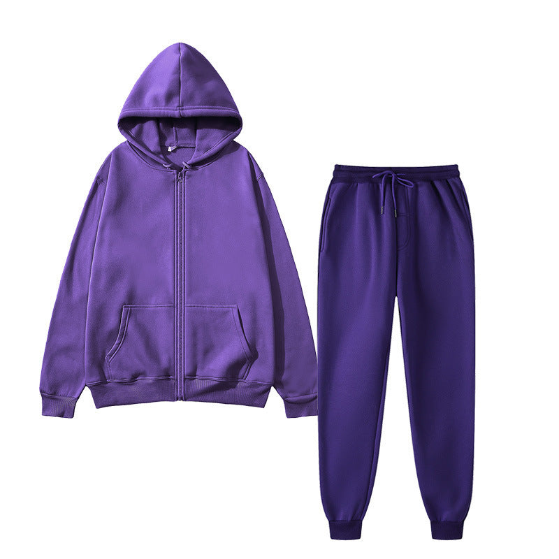 Ensemble à capuche pour femmes avec coupe confortable et fermeture éclair