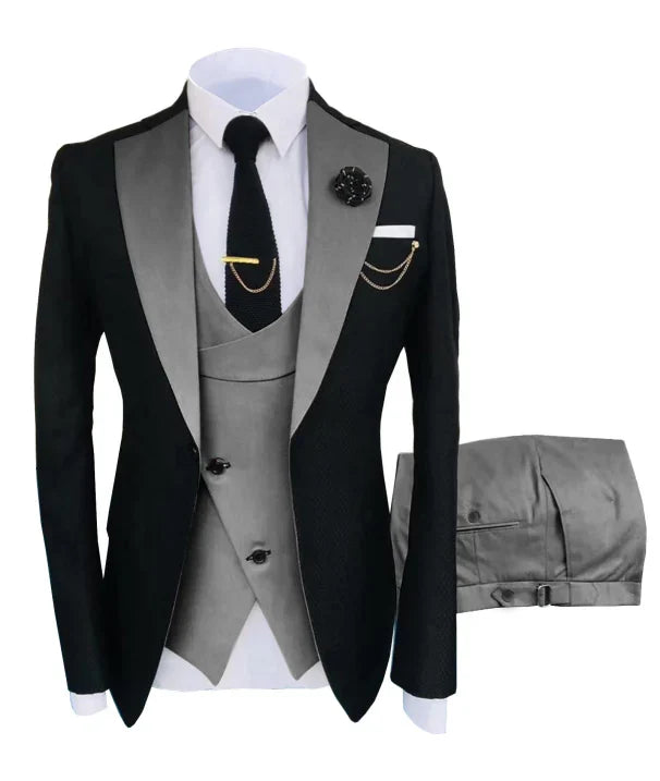 Costume de Mariage Luxueux pour Hommes | 3 pièces