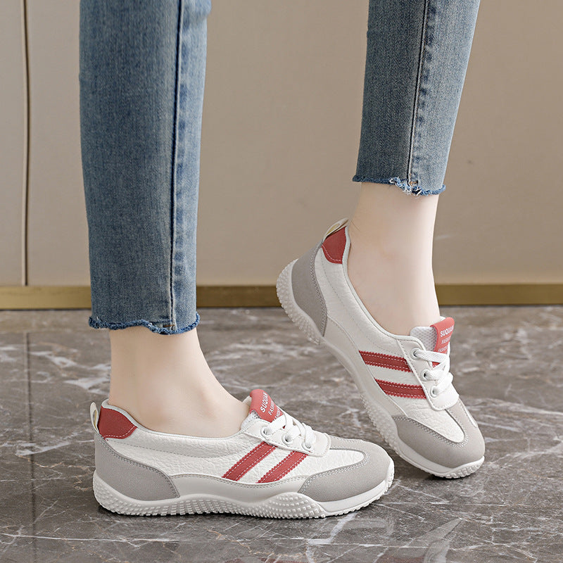 Baskets Sportives pour Femmes avec Design Moderne et Structure de Surface Respirante