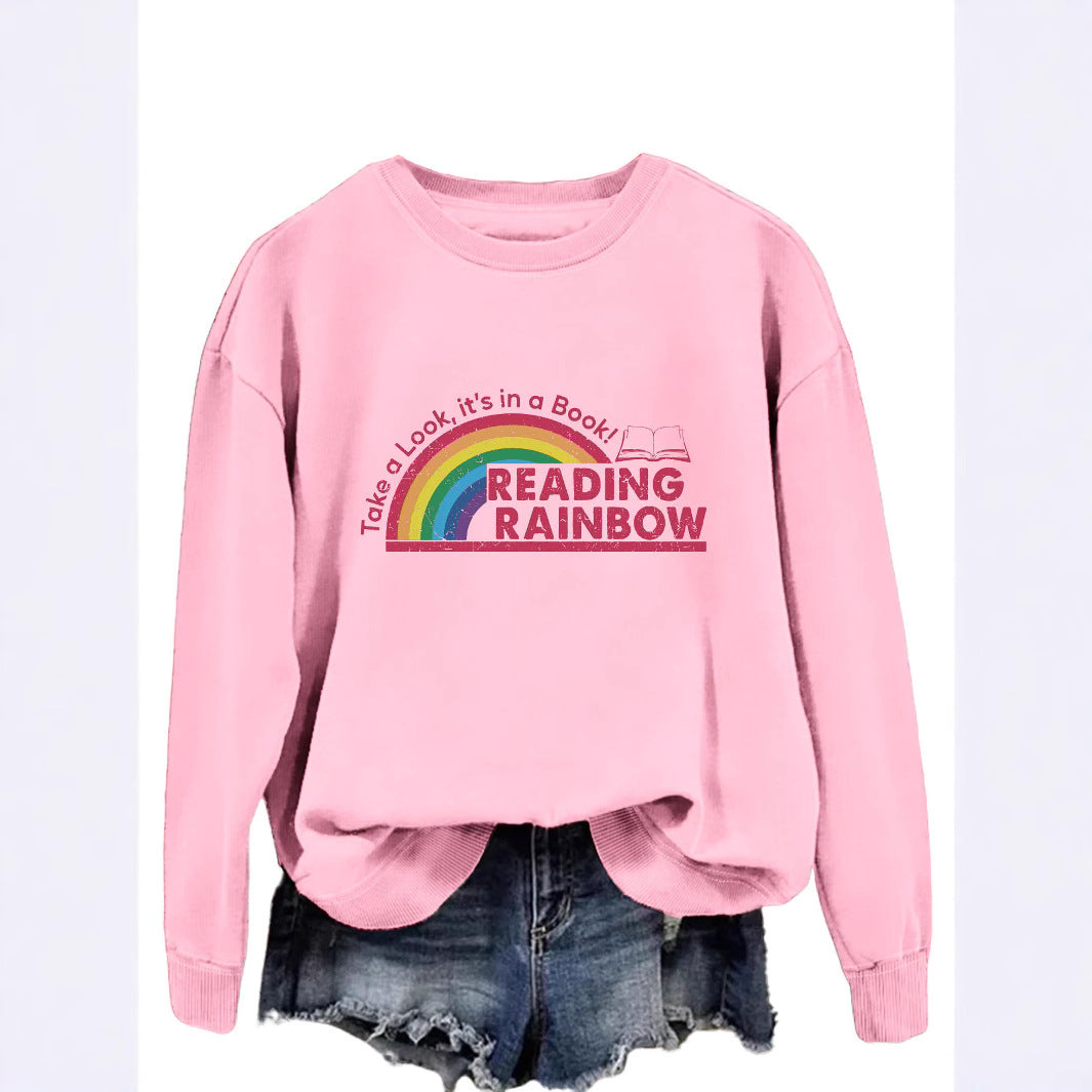 Sweatshirt décontracté pour femmes avec impression unique
