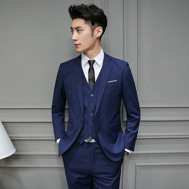 Costume moderne ajusté pour homme invité de mariage | Affaires et mariage