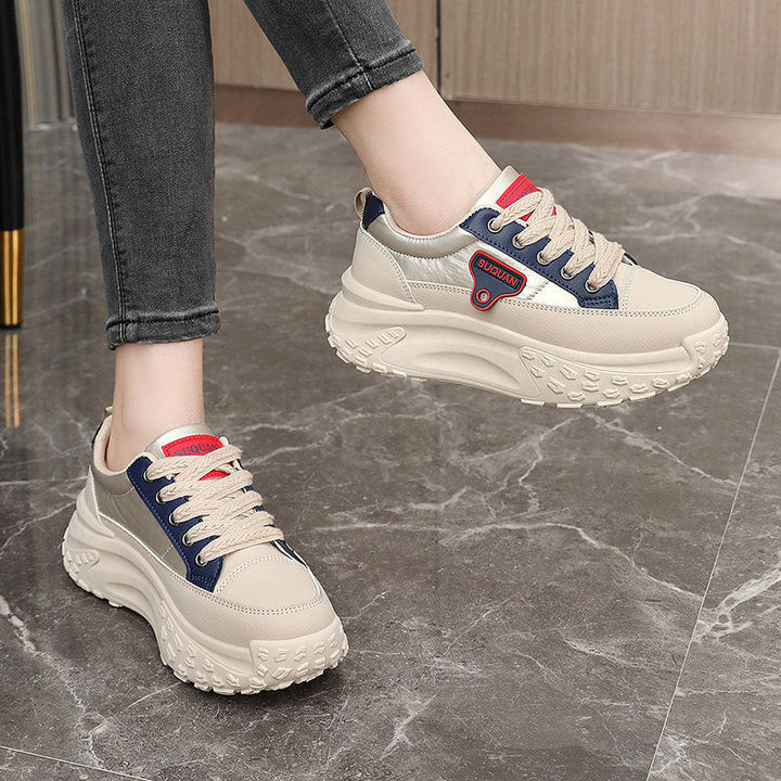 Baskets Chunky Sportives pour Femmes avec Semelle Amortissante et Tige en Mesh Respirant