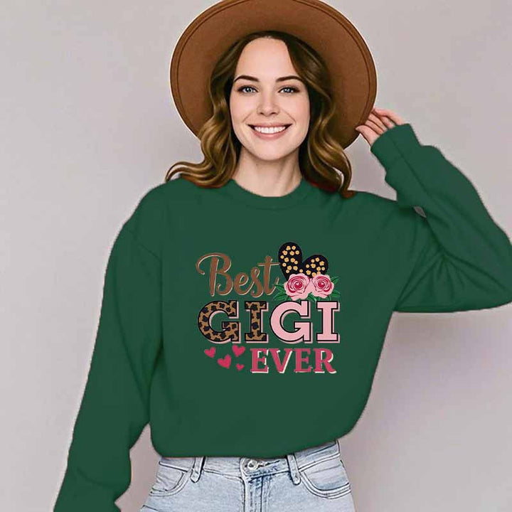 Sweatshirt pour femmes avec motif créatif Gigi