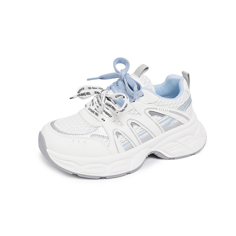 Baskets de course confortables pour femmes avec surface en maille respirante et semelle amortissante