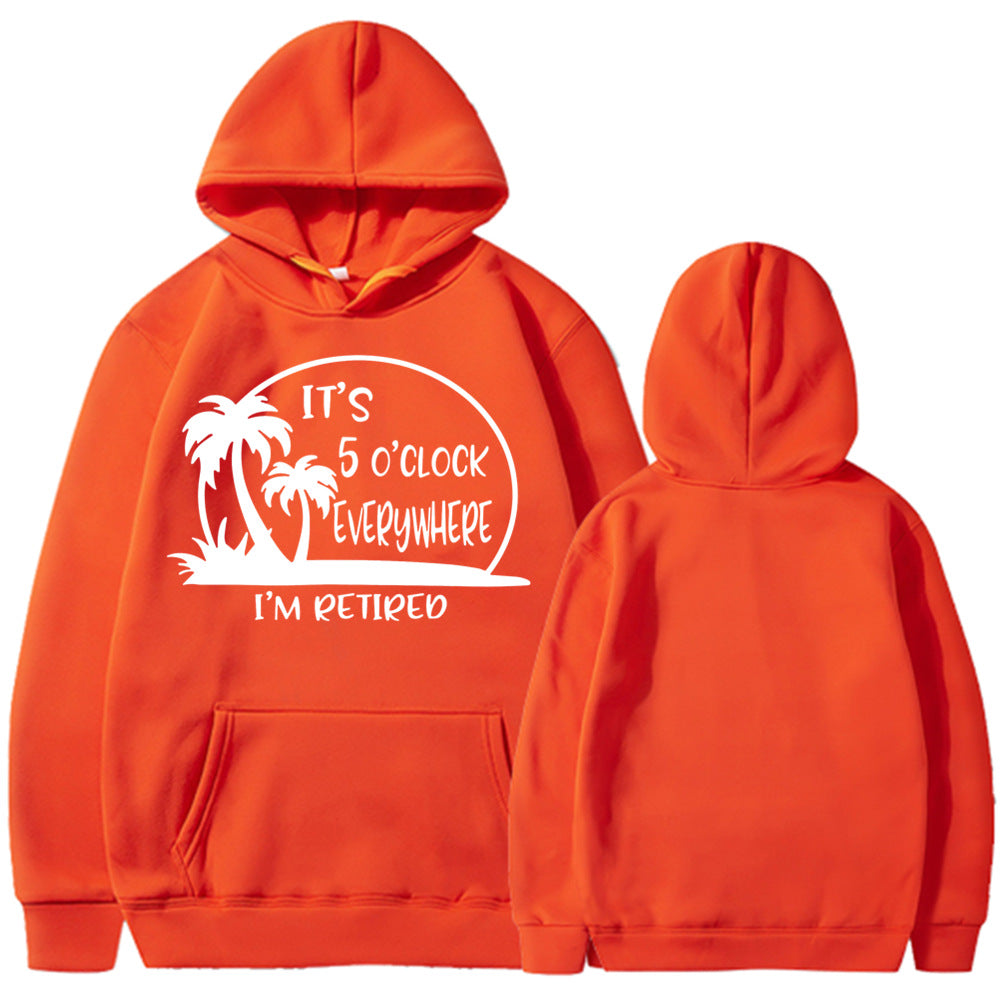 Sweat à capuche pour femmes avec motif humoristique de retraité