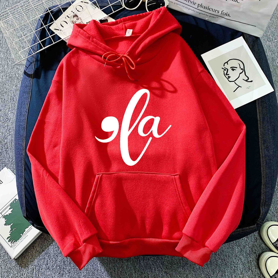 Sweat à capuche pour femmes avec design graphique créatif
