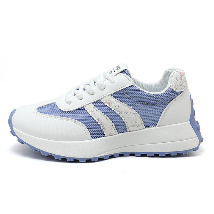 Baskets Sportives Femme avec Tige en Mesh Respirant et Semelle Flexible