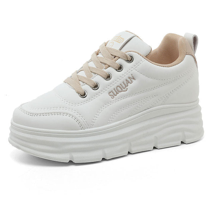 Baskets mode pour femmes avec semelle plateforme confortable