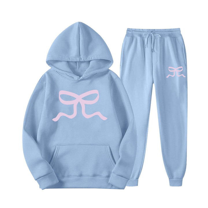 Ensemble décontracté de sweat à capuche et de pantalon de jogging pour femmes