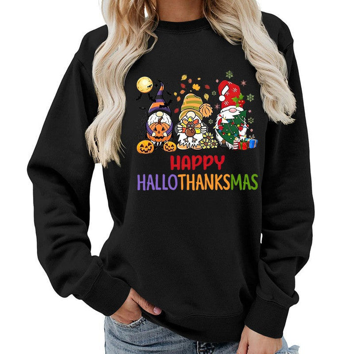 Sweatshirt pour femmes avec un design de fête joyeux