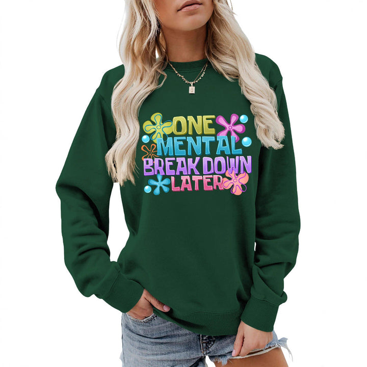 Sweat-shirt pour femmes avec impression créative