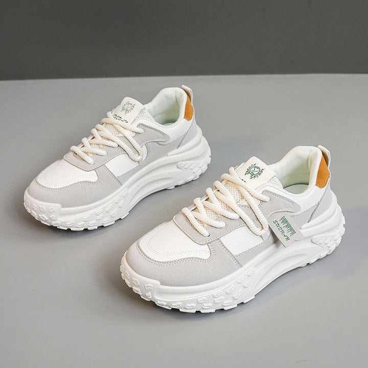 Baskets Chunky tendance pour femmes avec dessus en mesh respirant