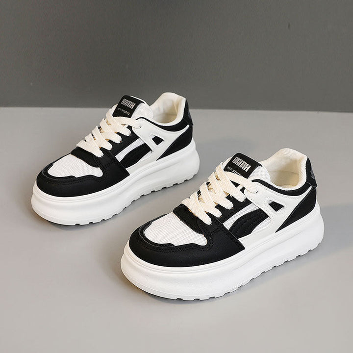 Baskets Chunky tendance pour femmes avec surface en mesh respirante et profil robuste