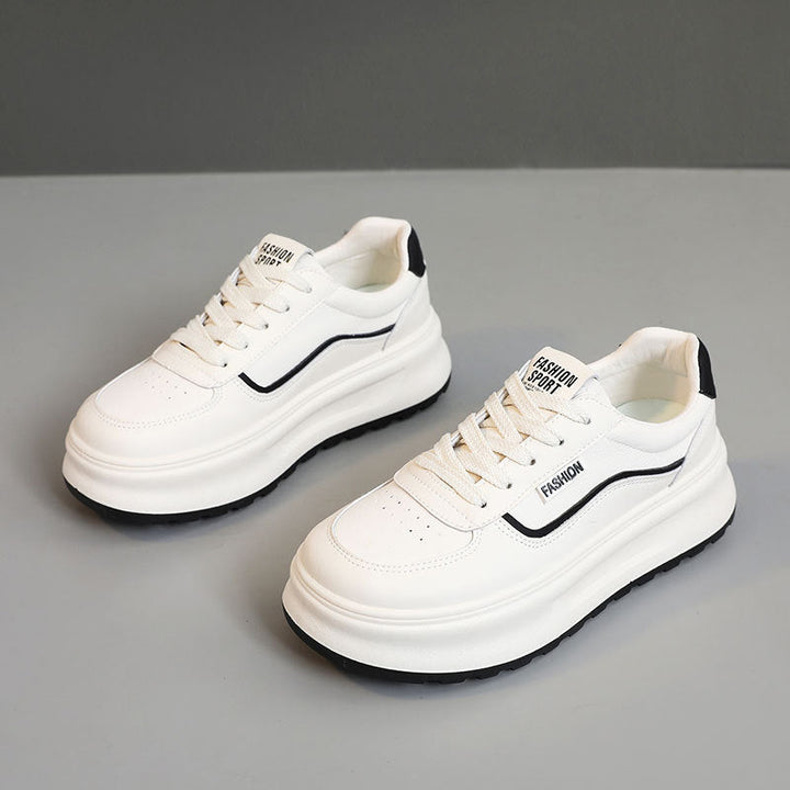 Baskets mode pour femmes avec semelle amortissante et design sportif