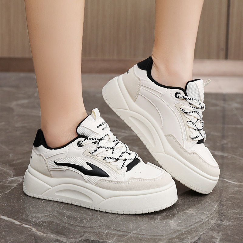 Baskets tendance pour femmes avec semelle amortissante et tige respirante