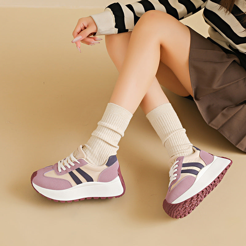 Baskets Chunky Sportives pour Femmes avec Amortissement Confortable