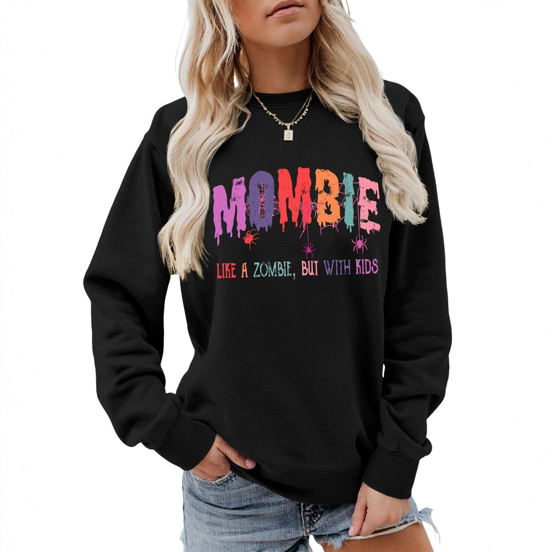 Sweat-shirt pour femmes avec motif zombie créatif