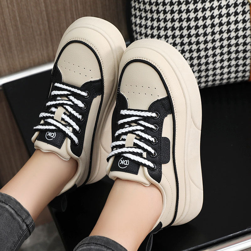 Baskets à plateforme sportives pour femmes avec un design à la mode et un amorti confortable