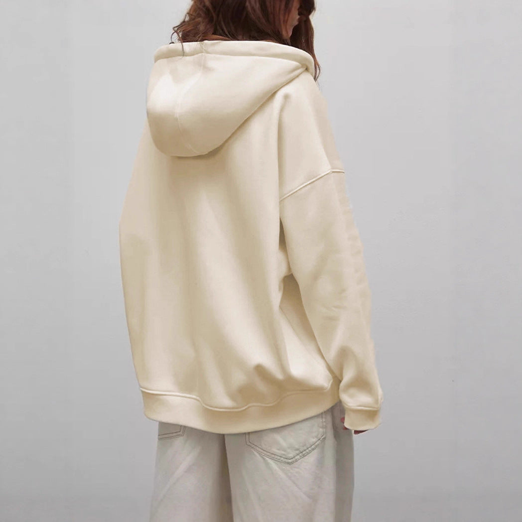Pull à capuche confortable pour femmes avec coupe extra large et confort optimal
