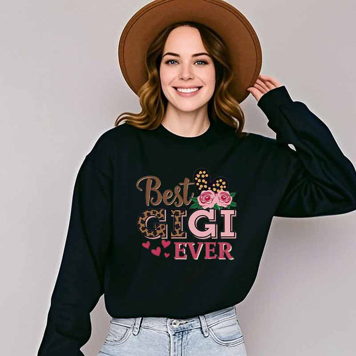 Sweatshirt pour femmes avec motif créatif Gigi
