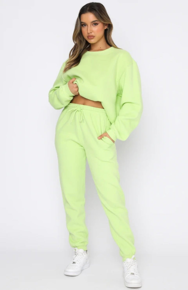 Sweatshirt et pantalon de jogging pour femmes
