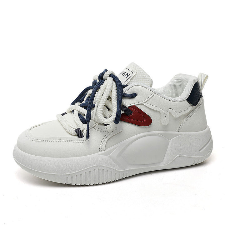 Baskets sportives pour femmes à la mode avec des lacets pratiques et une semelle amortissante