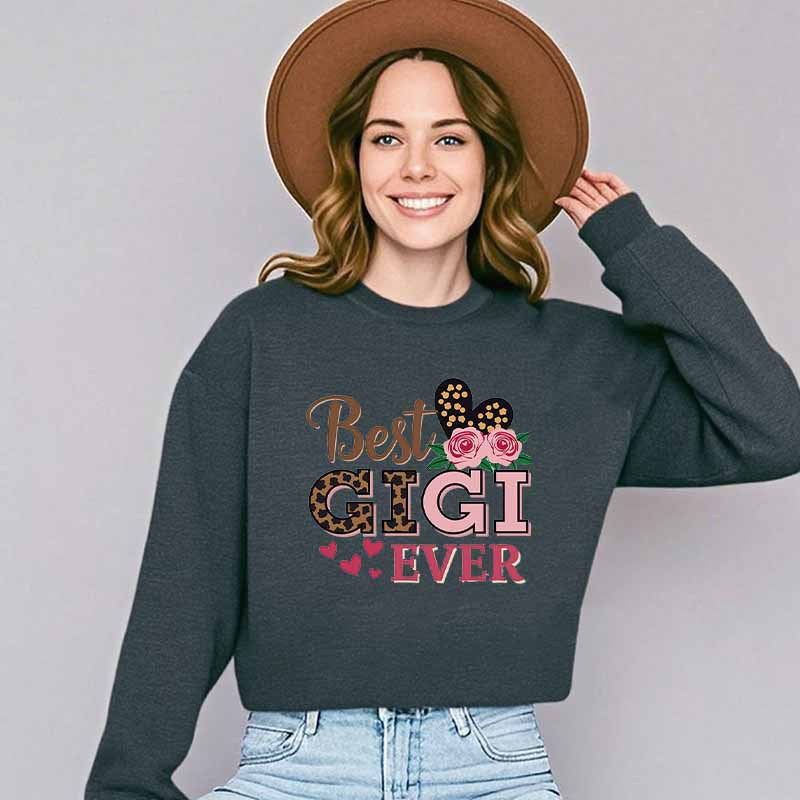 Sweatshirt pour femmes avec motif créatif Gigi