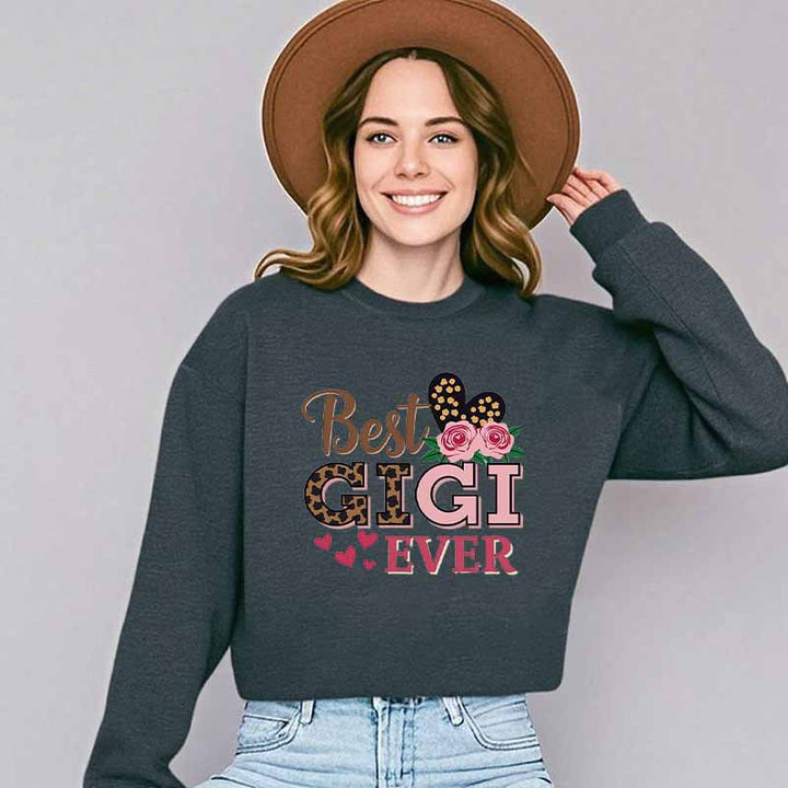 Sweatshirt pour femmes avec motif créatif Gigi