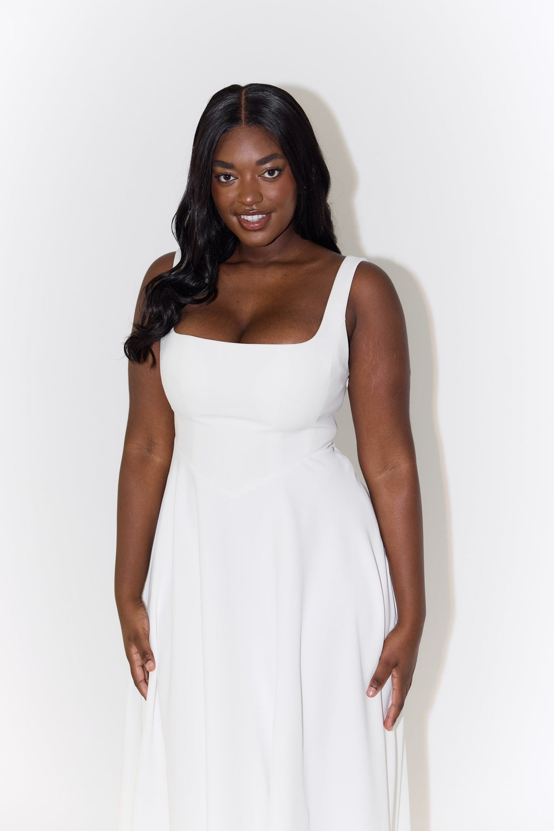 Amelia | Robe midi intemporelle et fluide
