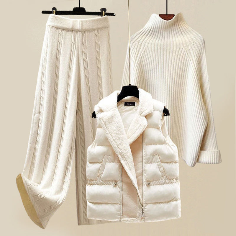Ensemble de confort et de luxe d'hiver pour femmes