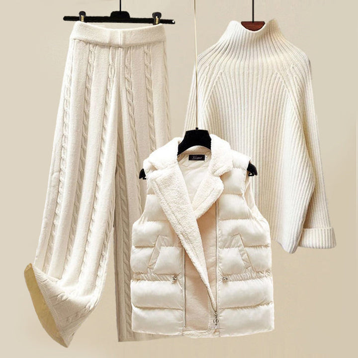 Ensemble de confort et de luxe d'hiver pour femmes