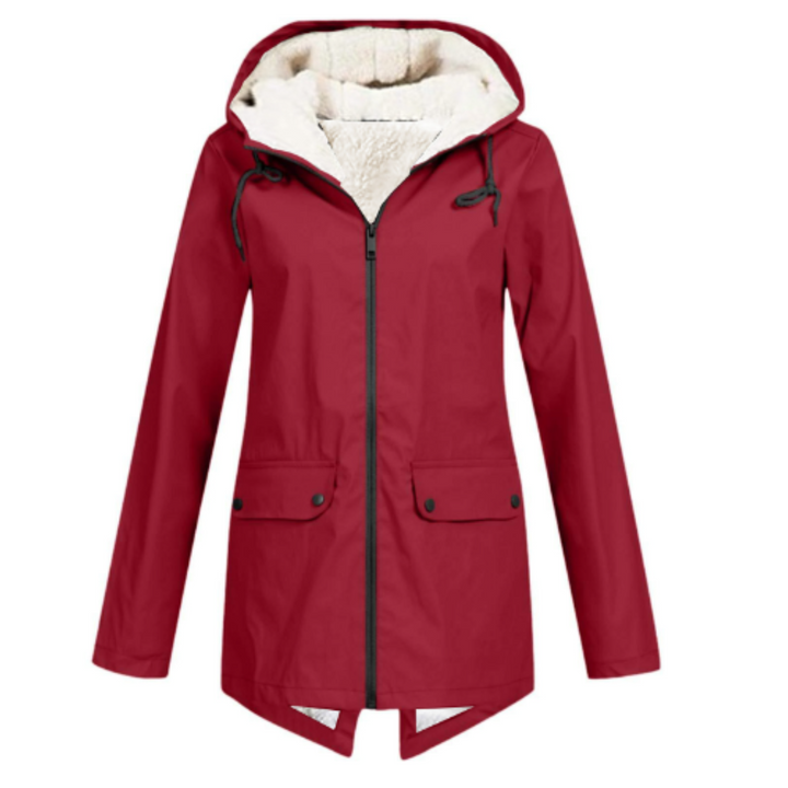 Manteau Trench Waterproof d'Hiver pour Femmes | Avec Capuche