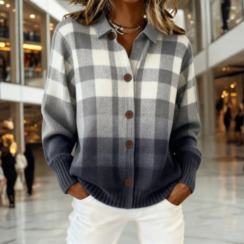 Elisa | Cardigan d'hiver élégant pour femmes tricoté
