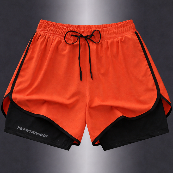 Shorts de sport géométriques pour femmes – Stylés et respirants pour le fitness et la course