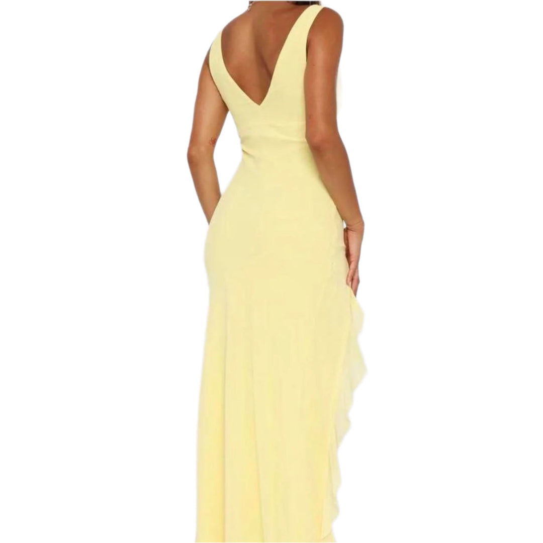Catleya - Robe maxi élégante à décolleté en V